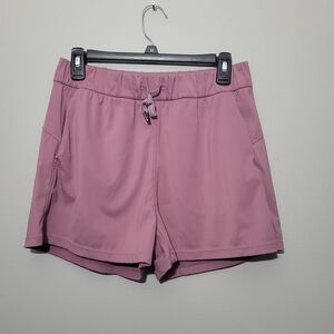 🍒 Willit Women's Frosted Mulberry/Cosmic Clay Athletic Shorts Size M